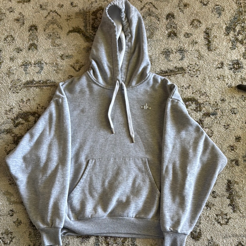 Gray Hoodie Sweater